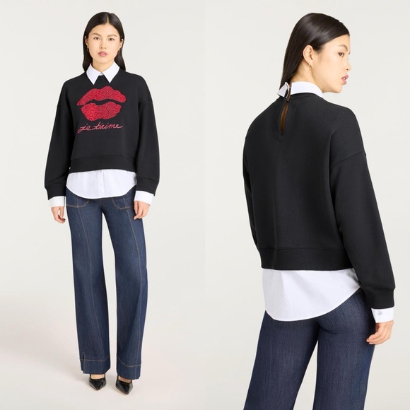 Cinq à Sept
Je Taime Justina Layered Sweater - Picture 3 of 13